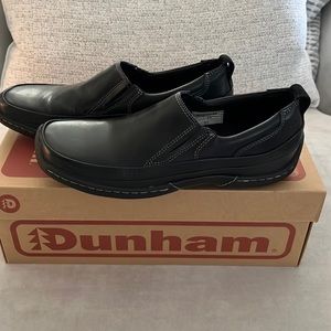 DUNHAM Vintage Leather Slip On Shoe New In Box